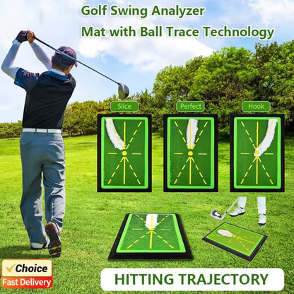 ParLine Mat- Swing Path Golf Aid